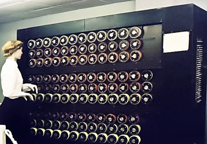 The first Bombe is completed (1941).